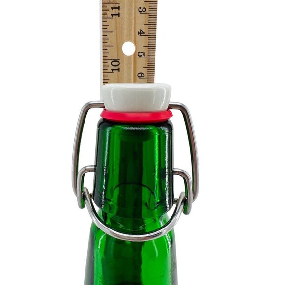 Grolsch Swing Top Beer Bottle Green Glass 16 oz Home Brew - Picture 8 of 9